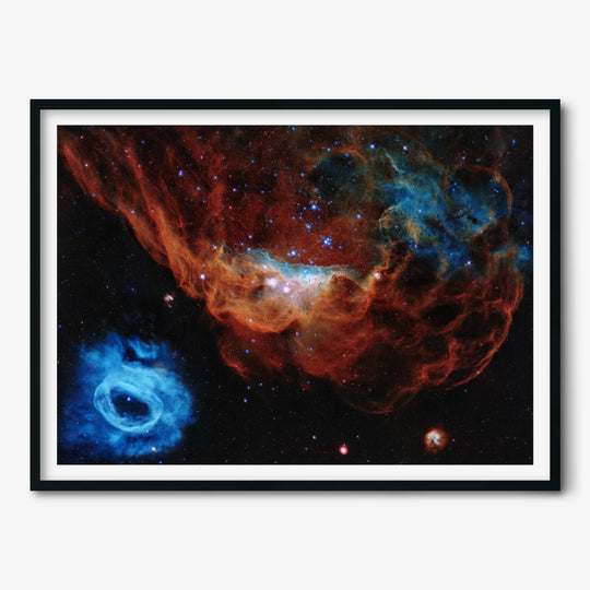 HST: Tapestry of Blazing Starbirth Poster