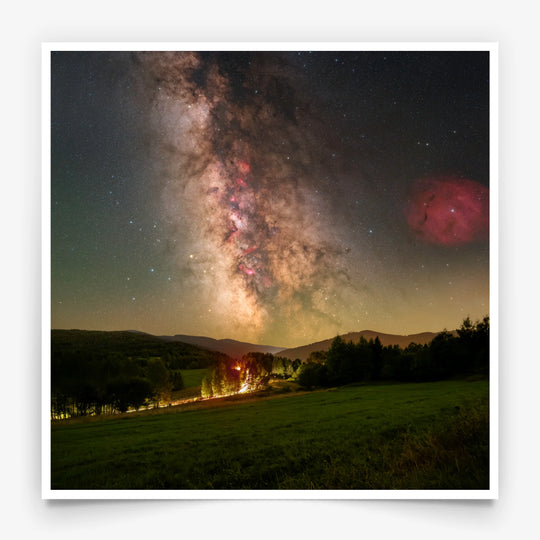 Marzena Rogozińska: Milky Way above the Beskids