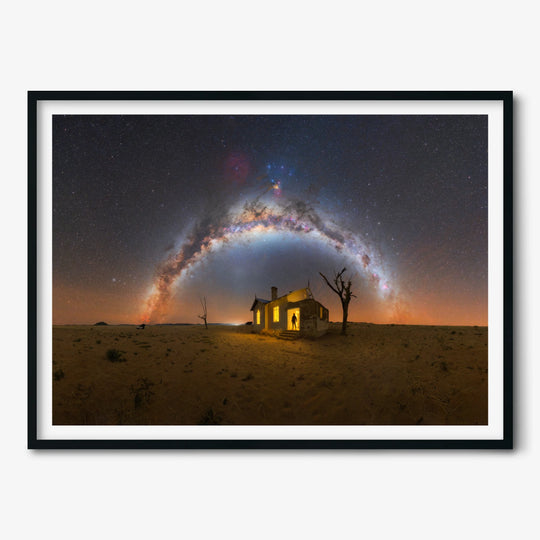 Matteo Strassera: Trainstop Under the Galaxy