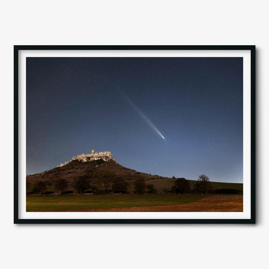 Łukasz Remkowicz: Spiš Castle and C/2023 A3 (Tsuchinshan-ATLAS)