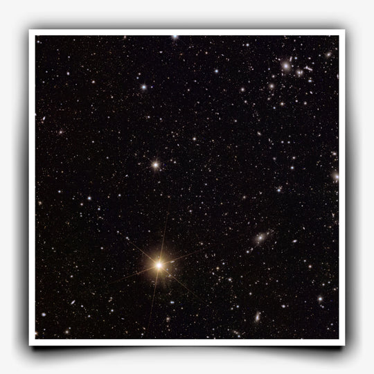 Euclid Telescope Poster: Galaxy Cluster Abell 2764