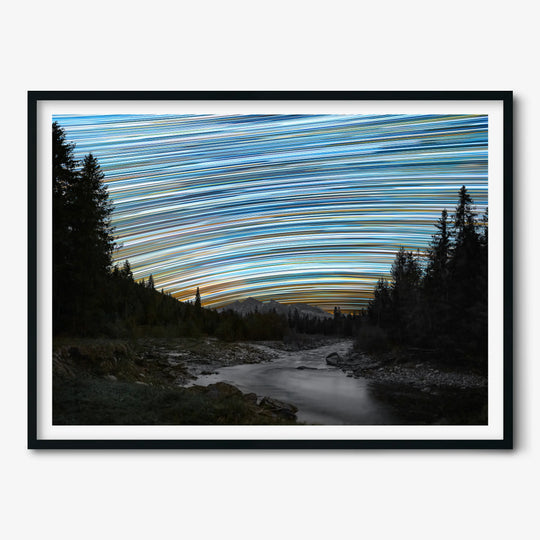Łukasz Remkowicz: Startrails above Tatra Mountains