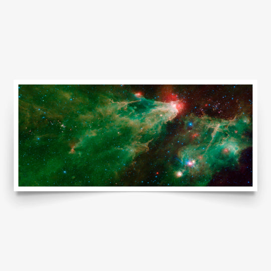Cepheus C & B Panorama by Spitzer Telescope (IRAC-MIPS Image)