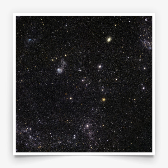 ESO Poster: Large Magellanic Cloud (Detailed Section)