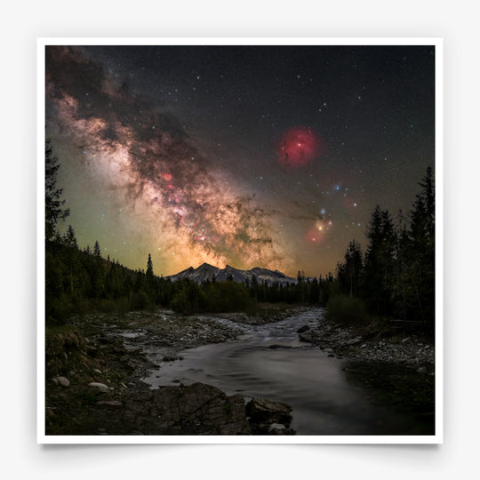 Marzena Rogozińska: Spring Night over the Tatra Mountains