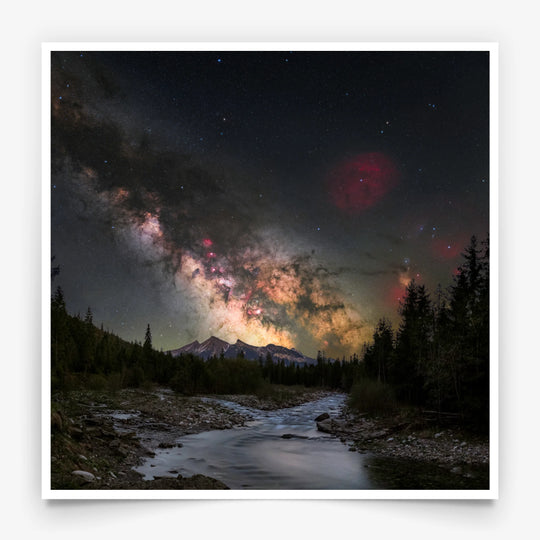 Łukasz Remkowicz: Rising Milky Way above the Tatra Mountains