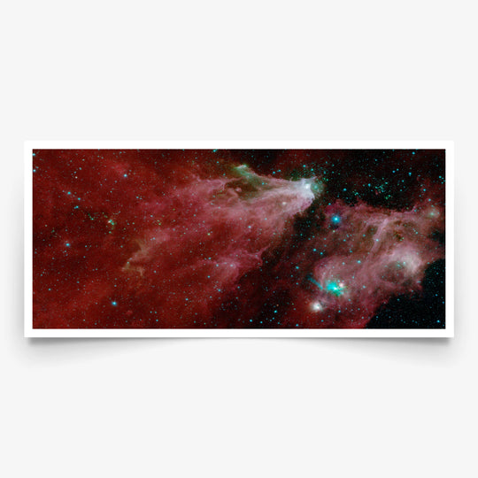 Cepheus C & B Panorama by Spitzer Telescope (IRAC Image)