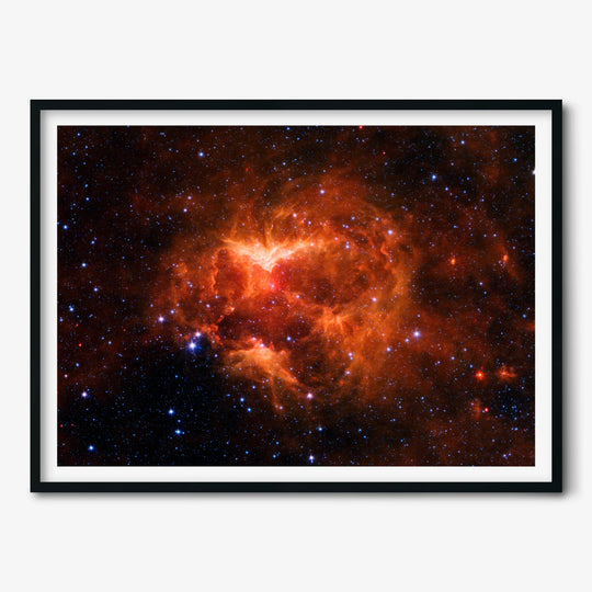 The Jack-o-Lantern Nebula by Spitzer Space Telescope (Version 1)