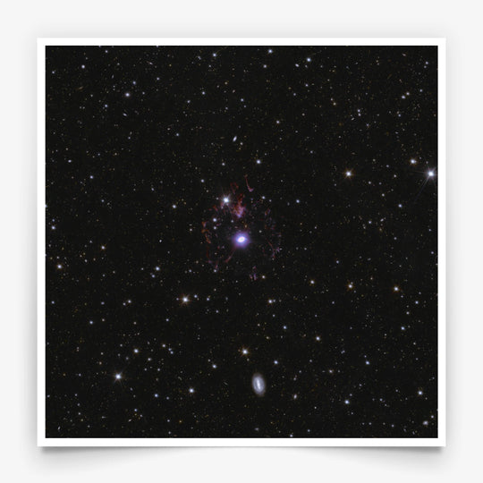 Euclid Telescope Poster: Cat's Eye Nebula