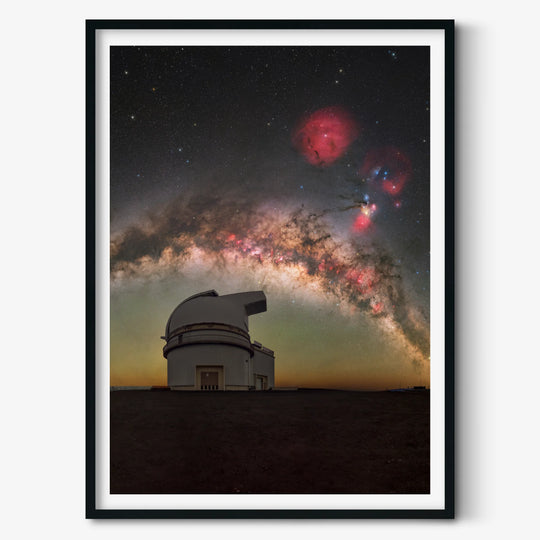 Marzena Rogozińska: Milky Way above Mauna Kea Observatory