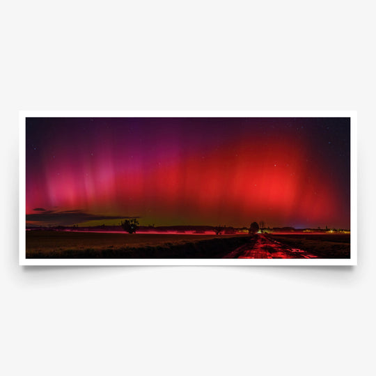 Lionel Majzik: Road to Aurora Borealis Panorama