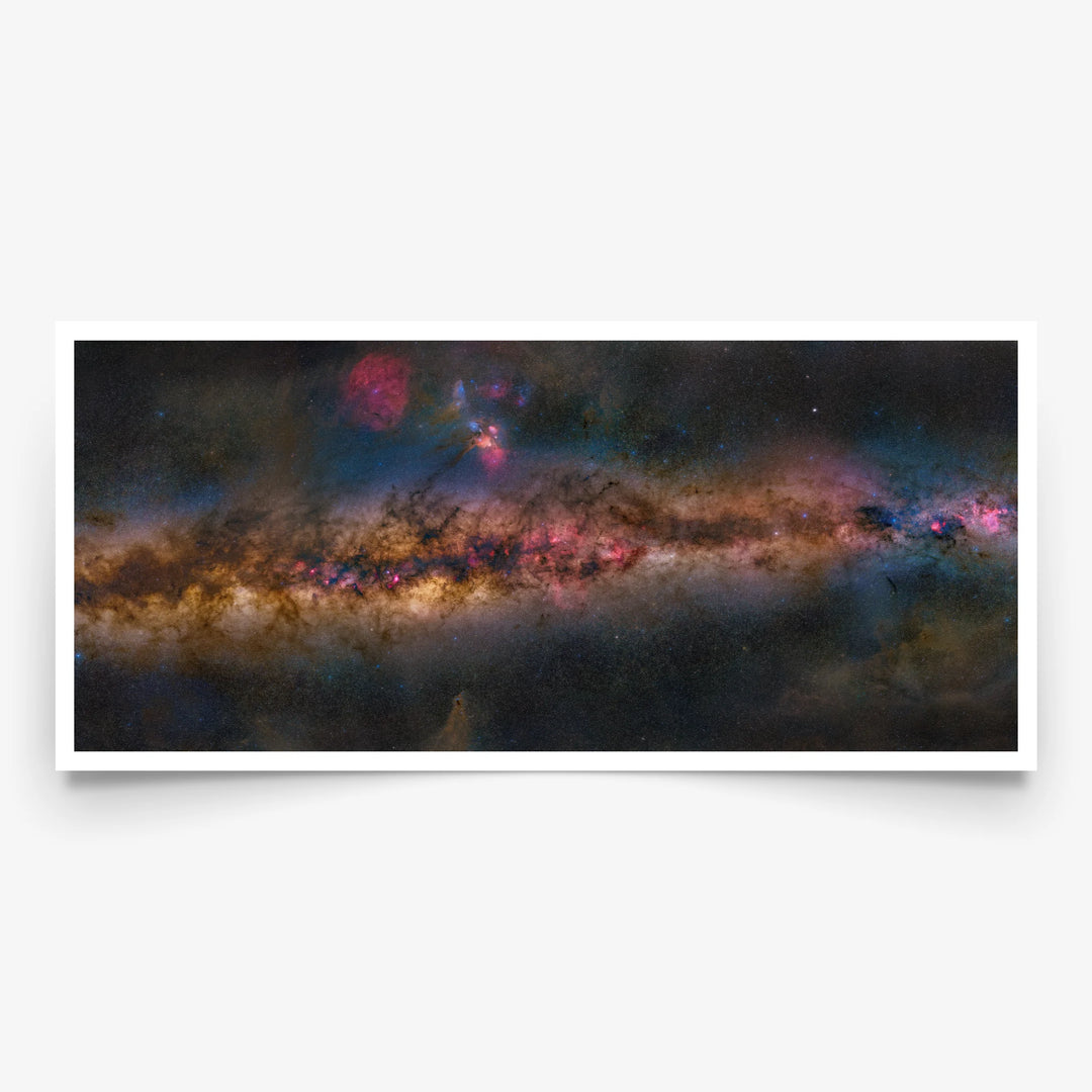 Stefan Lenz: Enhanced Milky Way (Ultrawide Panorama)