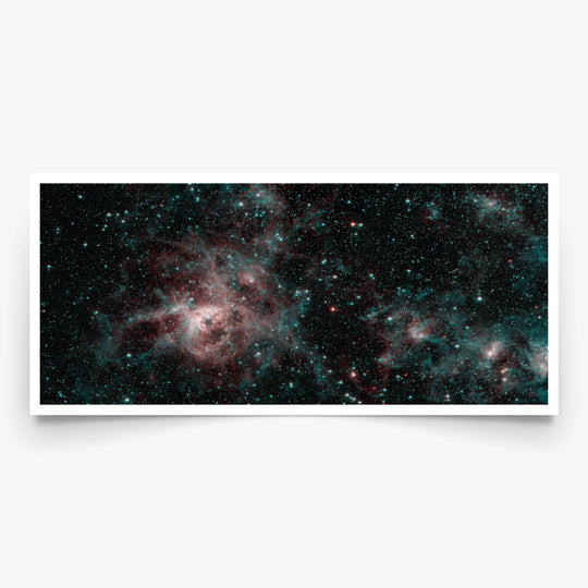 Tarantula Nebula Panorama (2-color) by Spitzer Telescope