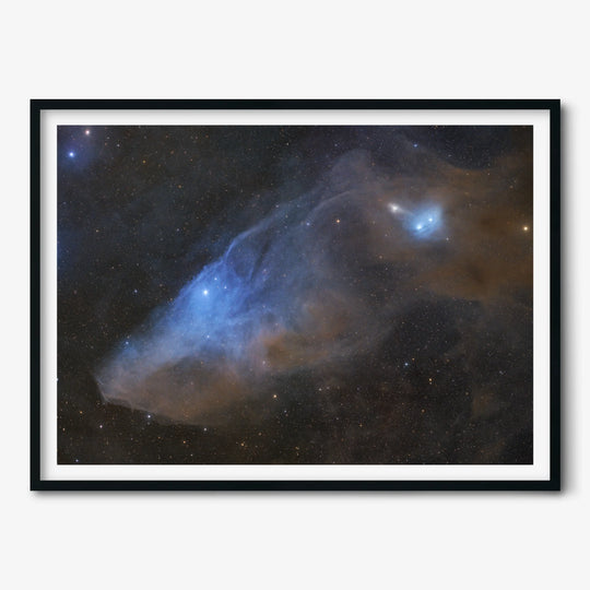Marcin Hałaczkiewicz: Blue Horshead Nebula Poster