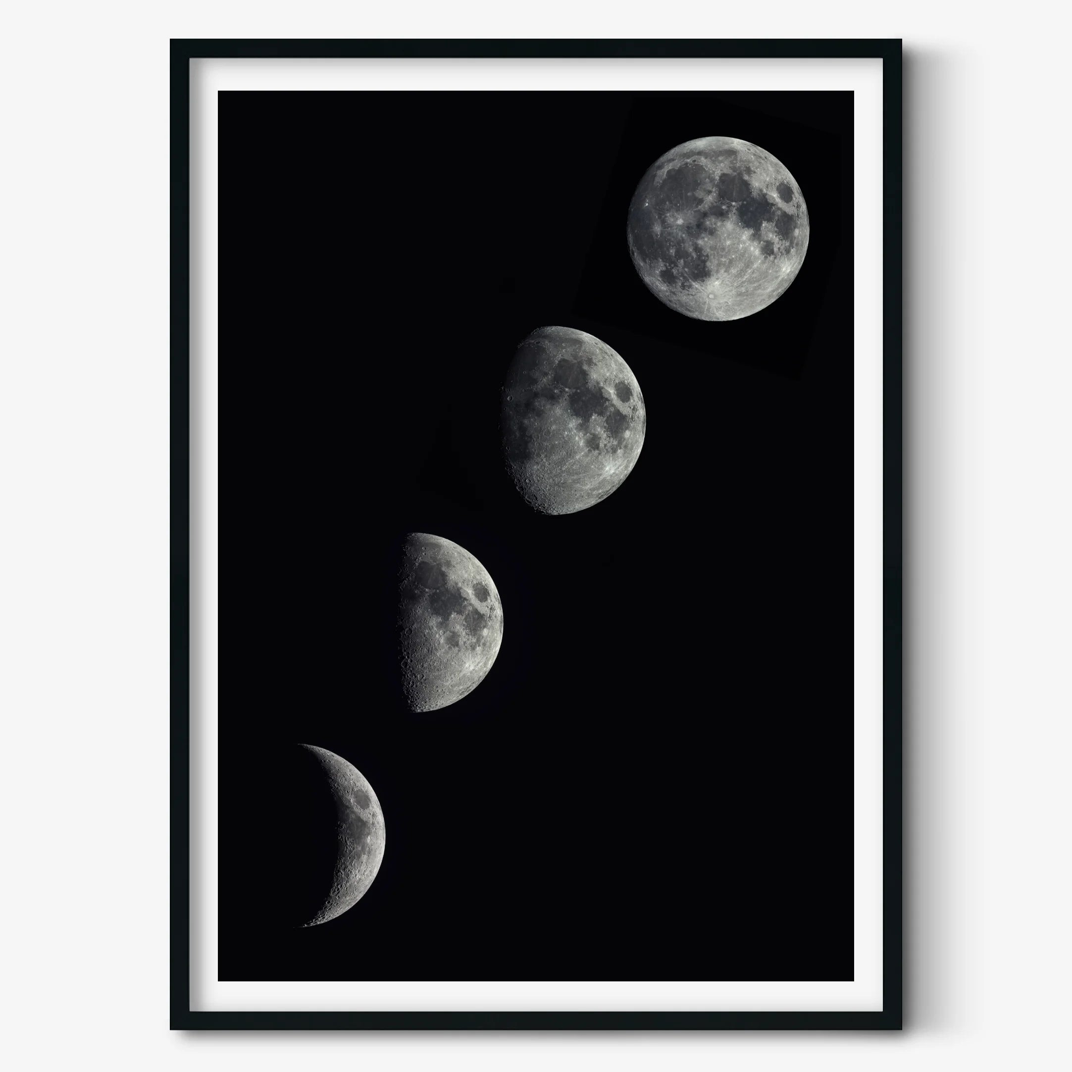 Chris Willocks: Moon Phases Poster | Space Poster & Astronomy Art