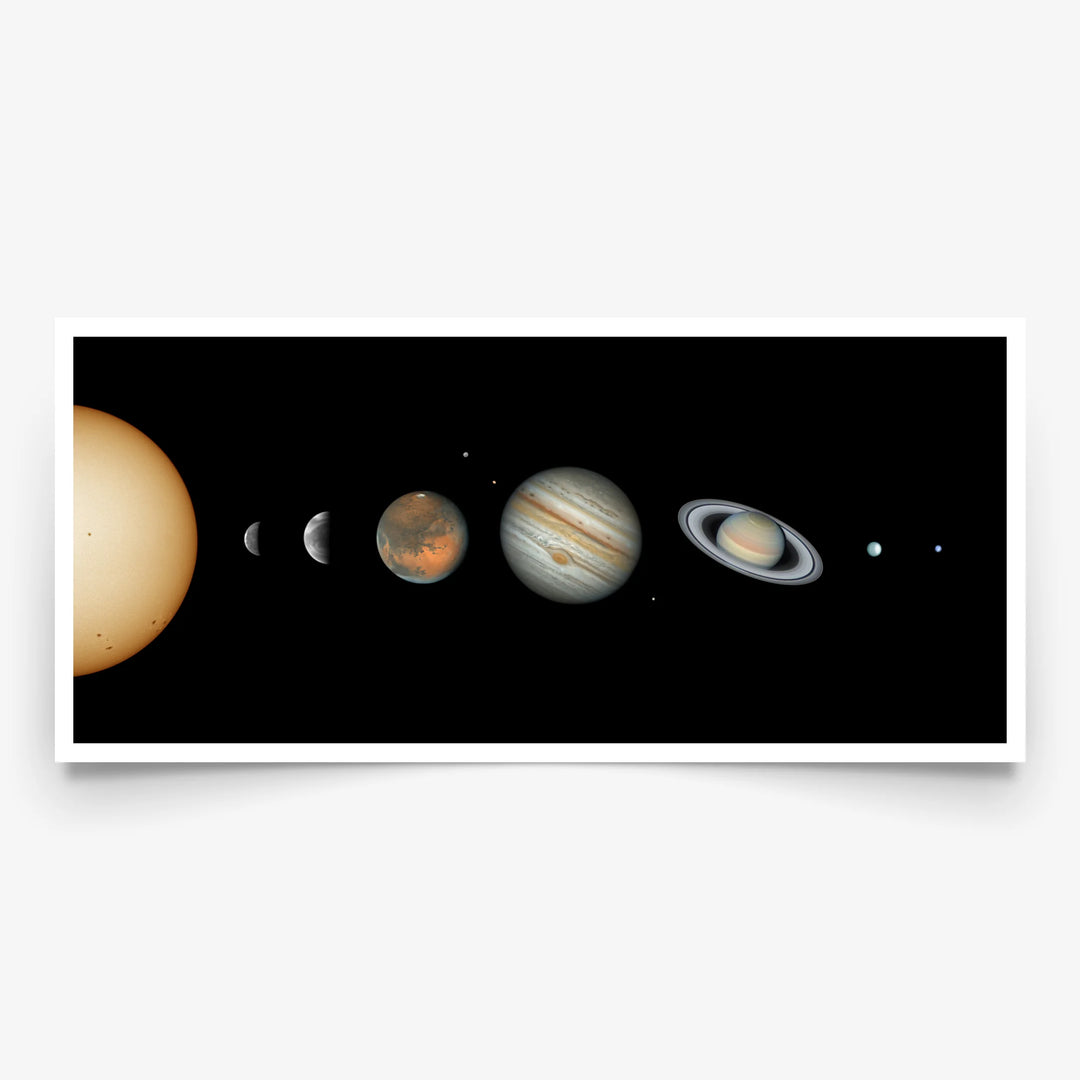 Damian Peach: Solar System Poster