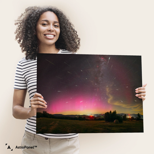 Marzena Rogozińska: Aurora Night of Falling Stars Mosaic