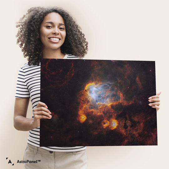 Rod Prazeres: The Lustrous Realms of the Running Chicken Nebula Poster