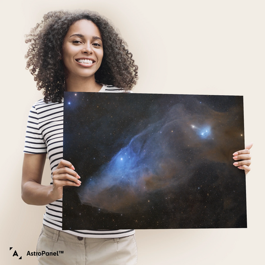 Marcin Hałaczkiewicz: Blue Horshead Nebula Poster