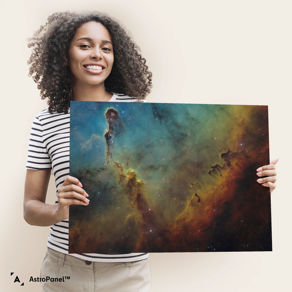 Paweł Radomski: Sulfur, Oxygen and Hydrogen Seas (IC 1396 in Hubble Palette)