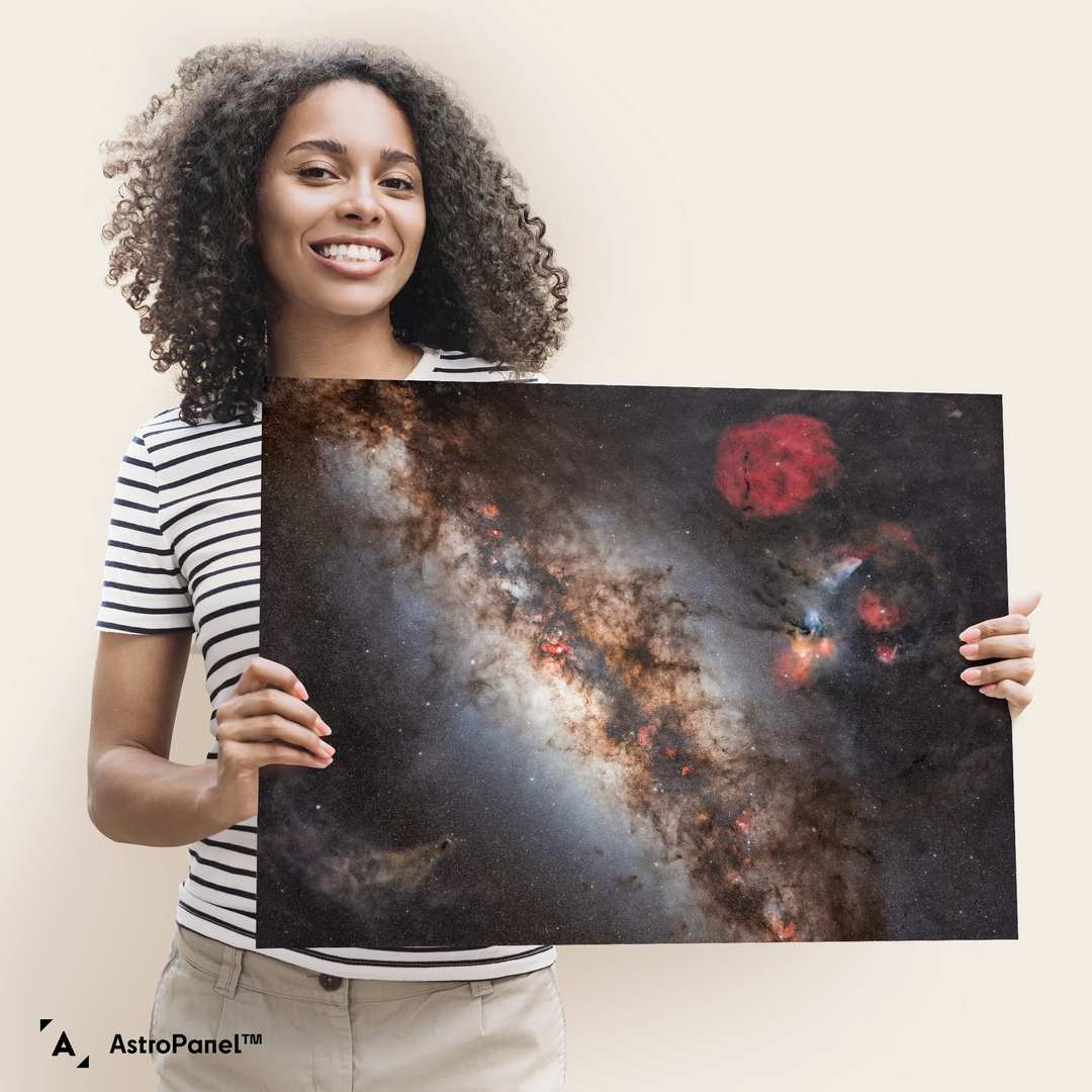 Łukasz Remkowicz: Milky Way Core with Anteater and Rho Ophiuchi