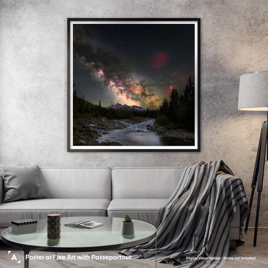 Łukasz Remkowicz: Rising Milky Way above the Tatra Mountains