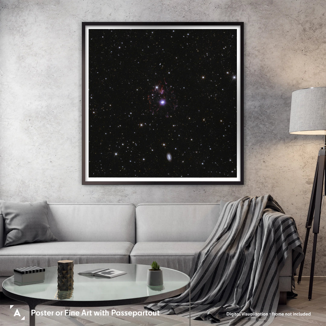 Euclid Telescope Poster: Cat's Eye Nebula
