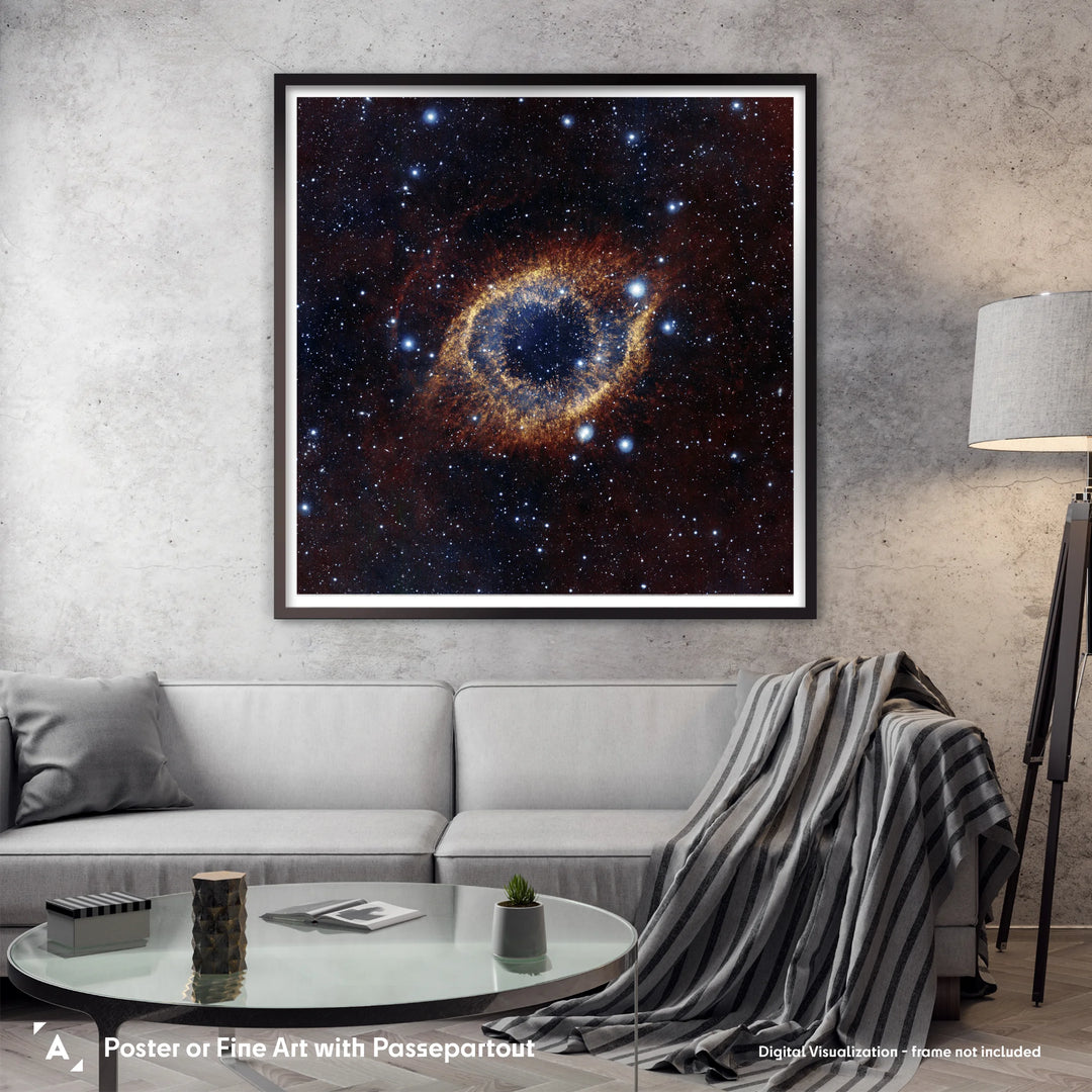 ESO Poster: Helix Nebula (VISTA look)