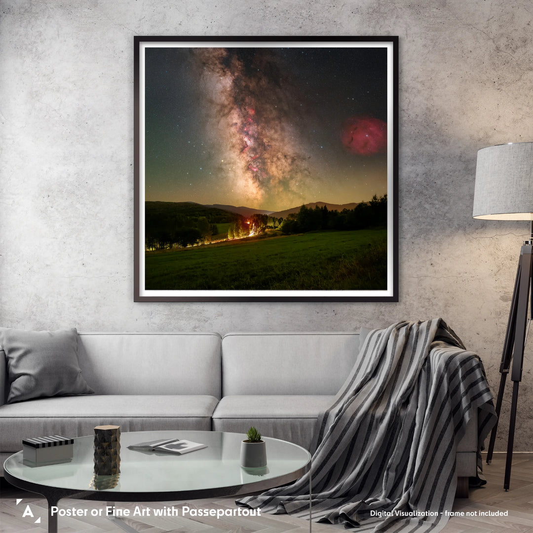 Marzena Rogozińska: Milky Way above the Beskids