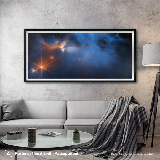JWST: Chamaeleon I Molecular Cloud Panorama