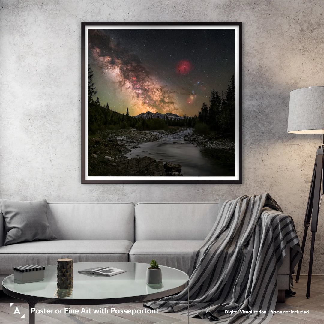 Marzena Rogozińska: Spring Night over the Tatra Mountains