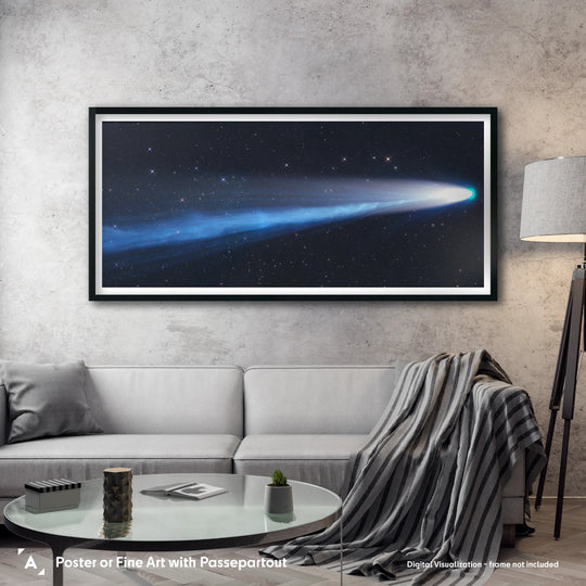 Gerald Rhemann: Comet C2021A1 Leonard Panorama (2022)