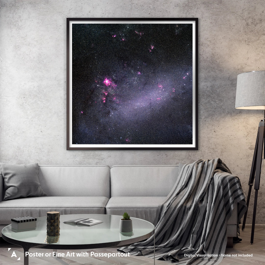 ESO Poster: LMC Snapped in 1986