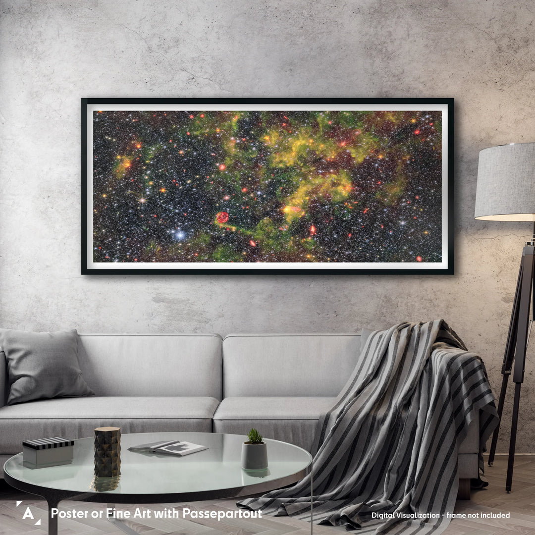 JWST: The Life and Times of Dust Panorama