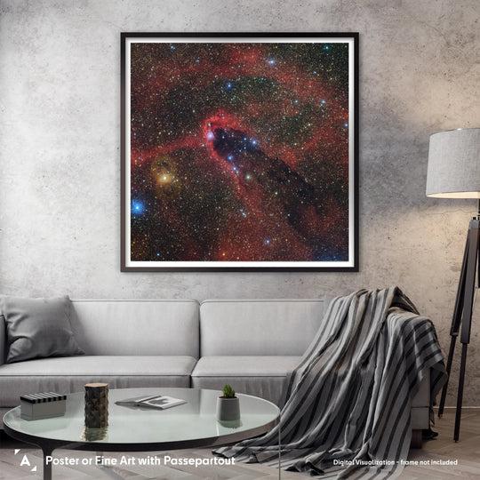 ESO Poster: Dark and Towering