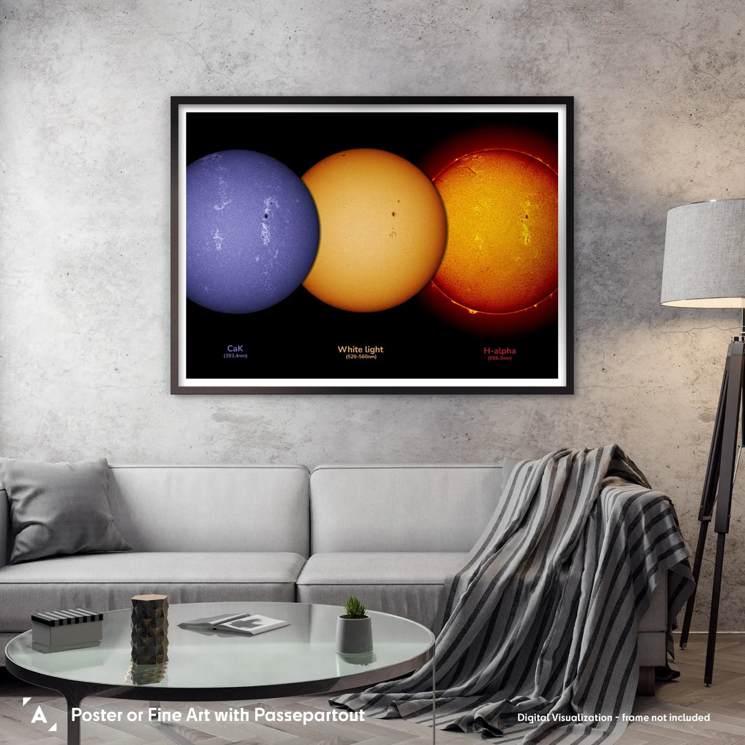Lukasz Sujka: 3 Faces of our Sun Poster