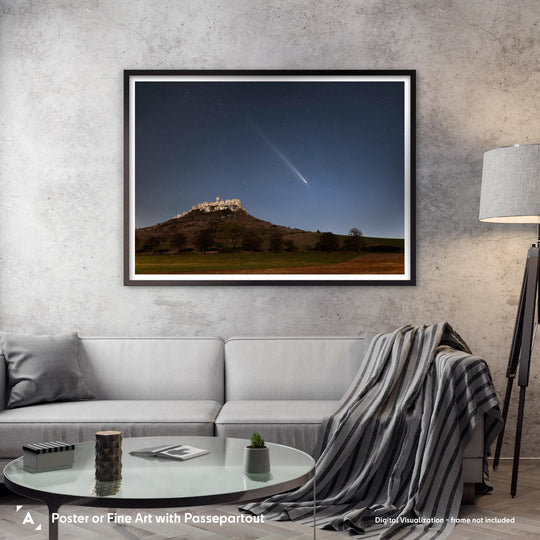 Łukasz Remkowicz: Spiš Castle and C/2023 A3 (Tsuchinshan-ATLAS)