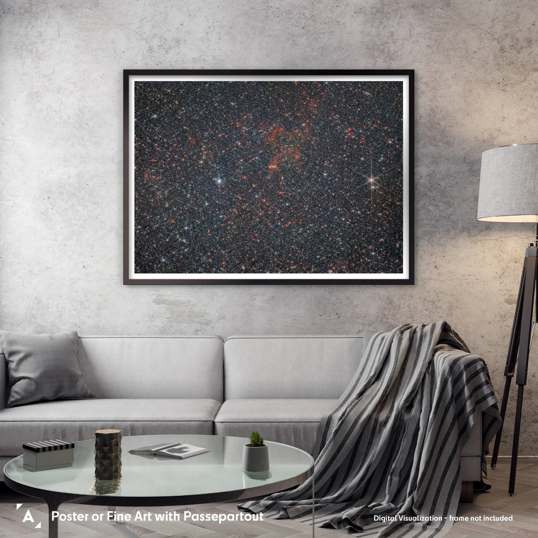 JWST: Barnard's Galaxy (NIRCam View)