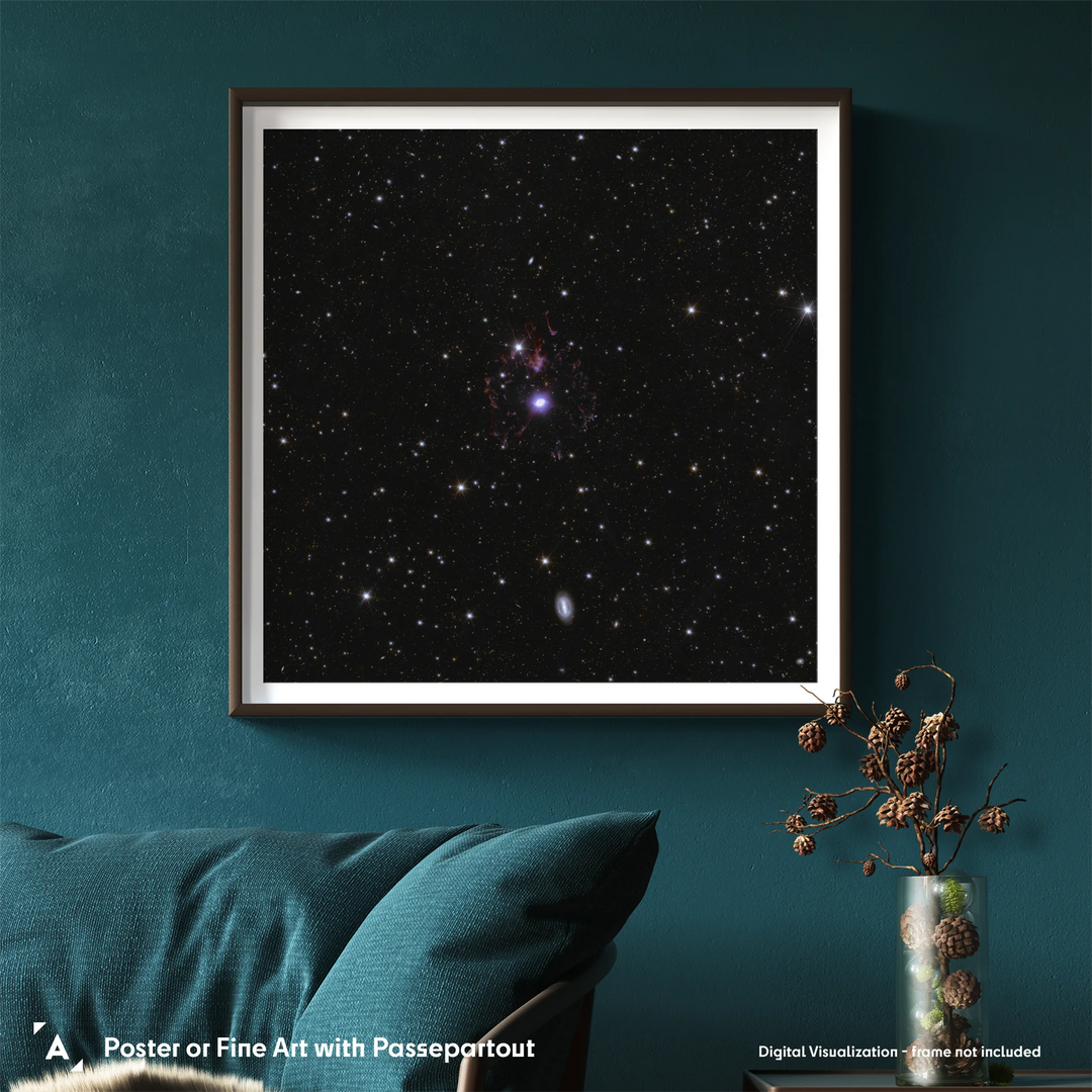 Euclid Telescope Poster: Cat's Eye Nebula