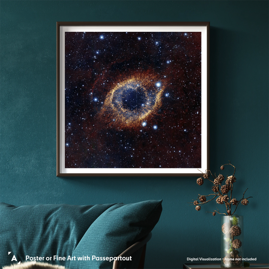 ESO Poster: Helix Nebula (VISTA look)