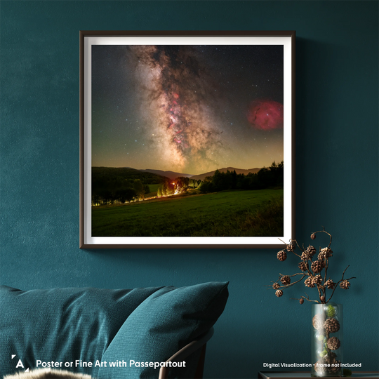 Marzena Rogozińska: Milky Way above the Beskids