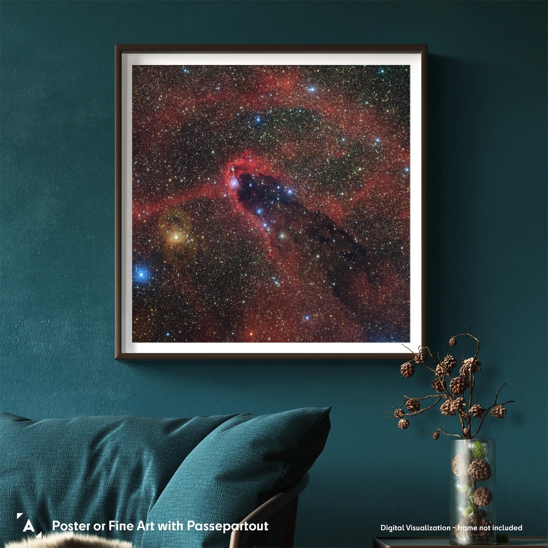 ESO Poster: Dark and Towering