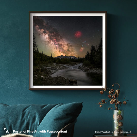 Marzena Rogozińska: Spring Night over the Tatra Mountains