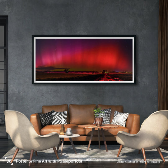 Lionel Majzik: Road to Aurora Borealis Panorama