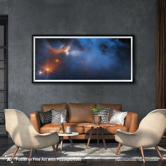 JWST: Chamaeleon I Molecular Cloud Panorama