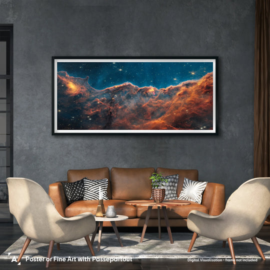 JWST: Carina Nebula Jets Panorama