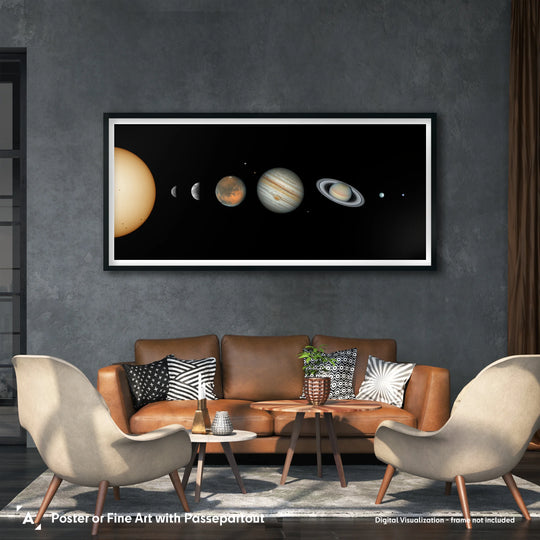 Damian Peach: Solar System Poster