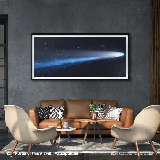 Gerald Rhemann: Comet C2021A1 Leonard Panorama (2022)