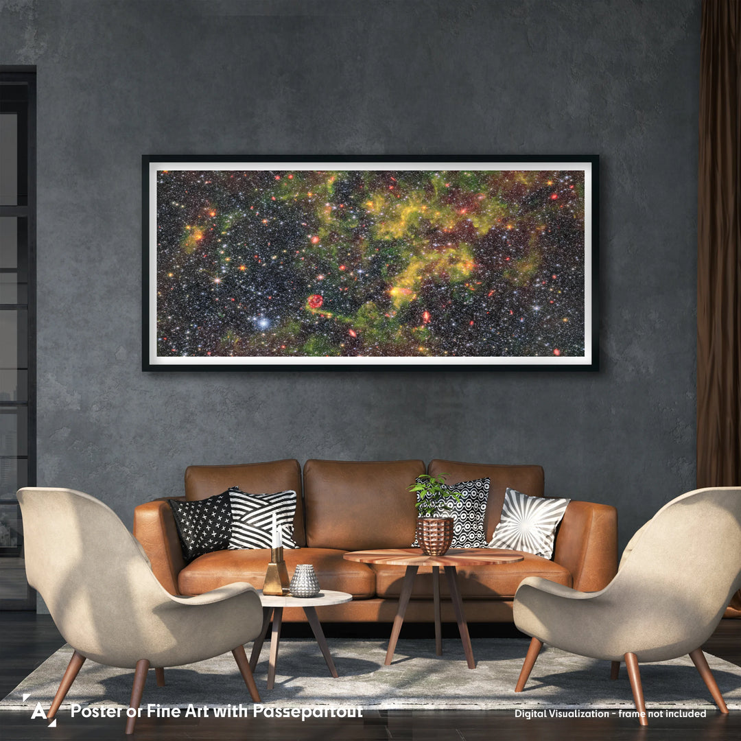 JWST: The Life and Times of Dust Panorama