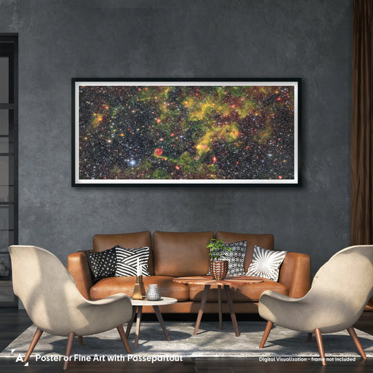 JWST: The Life and Times of Dust Panorama